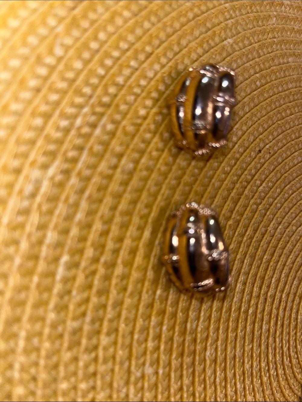 Gold-Tone Dome Knot Clip-On Earrings